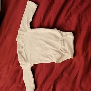 Plain White Onesie